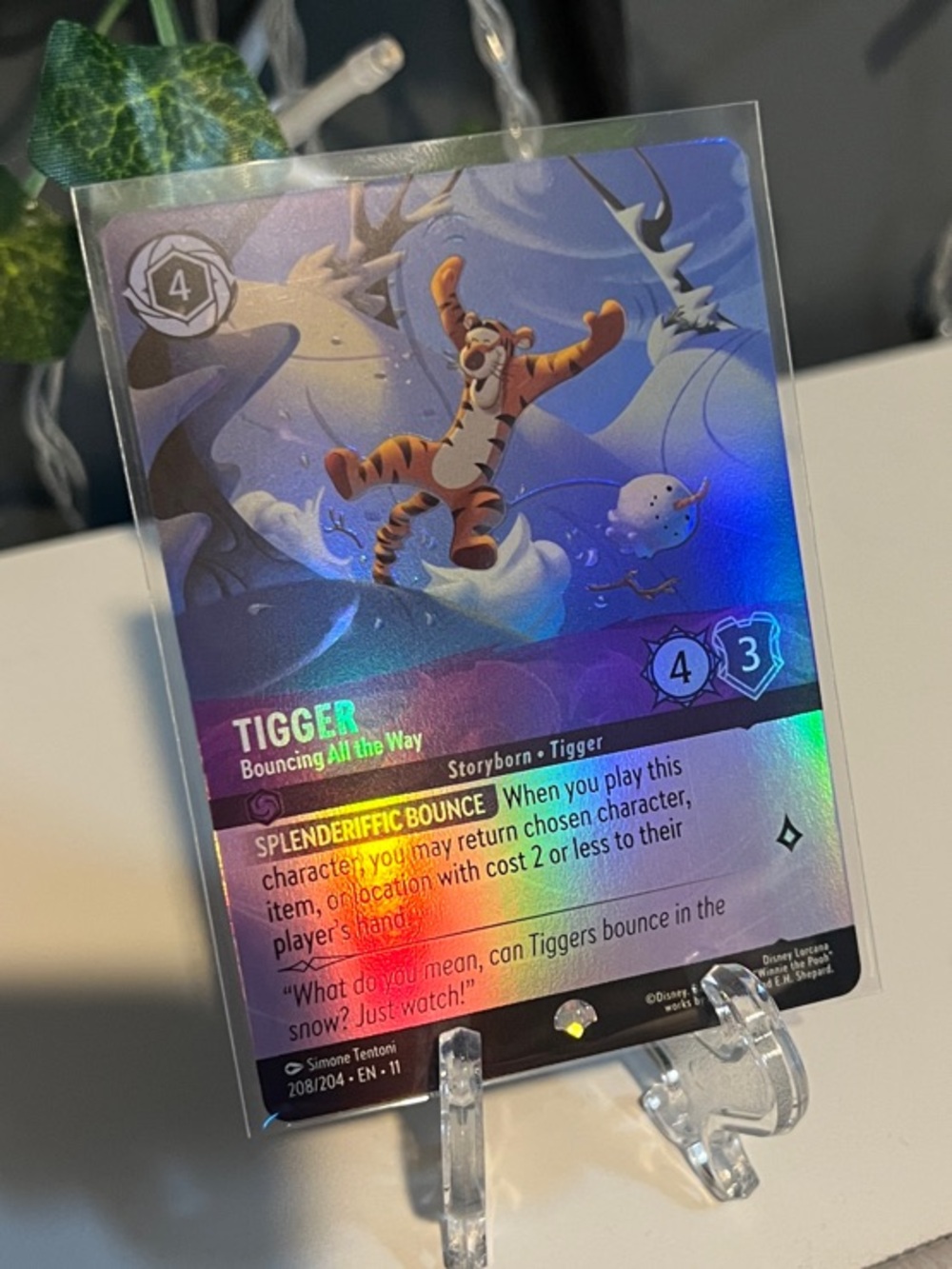 Tigger (Epic) #208/204 Winterspell